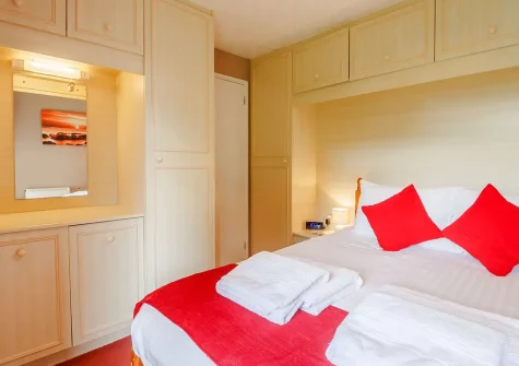 Bedroom #1 at White Cloud Cottage, Brixham