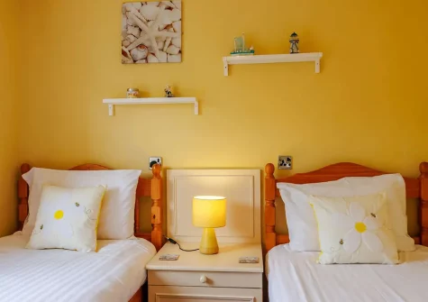 Bedroom #2 at White Cloud Cottage, Brixham