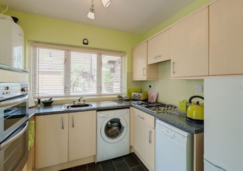 The kitchen at Whitehorses, Dawlish