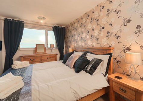 Bedroom #1 at Whitehorses, Dawlish