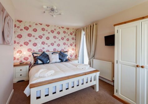 Bedroom #2 at Whitehorses, Dawlish