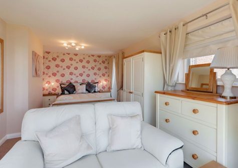 Bedroom #2 at Whitehorses, Dawlish