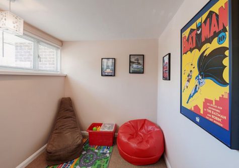 The playroom at Whitehorses, Dawlish