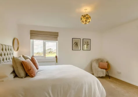 Bedroom #1 at Whitestone Farm, Lee