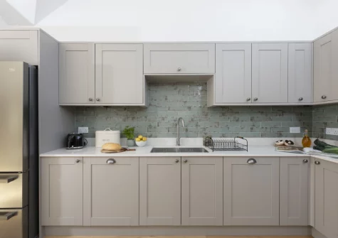 The kitchen at Whitewood, Carnhell Green