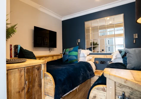 Bedroom #2 at Wide Eyes, Fowey