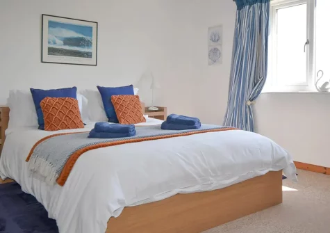 Bedroom #1 at Wildwood, Bude