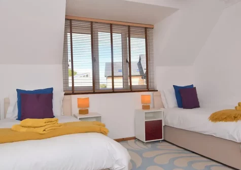 Bedroom #4 at Wildwood, Bude