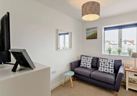 The snug at Wilkeys Beach House, Westward Ho!