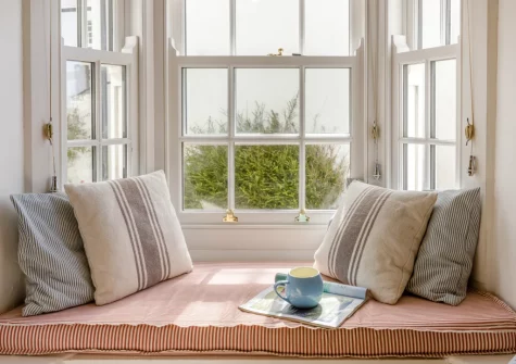 The living room at Williams Cottage, Buck's Mills
