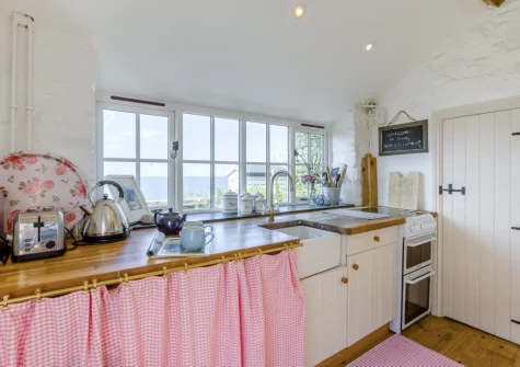 The kitchen at Williams Cottage, Buck's Mills