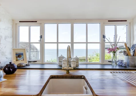 The kitchen at Williams Cottage, Buck's Mills