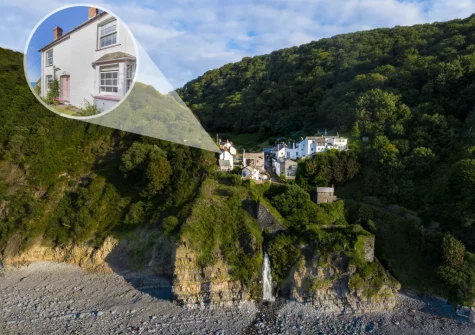 Williams Cottage is a picture-perfect cottage perched on a clifftop in Buck's Mills overlooking the Atlantic Ocean