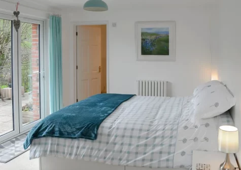 Bedroom #1 at Willow Barn, Polmassick
