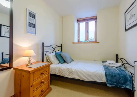 Bedroom #3 at Windbury Barn, Hartland