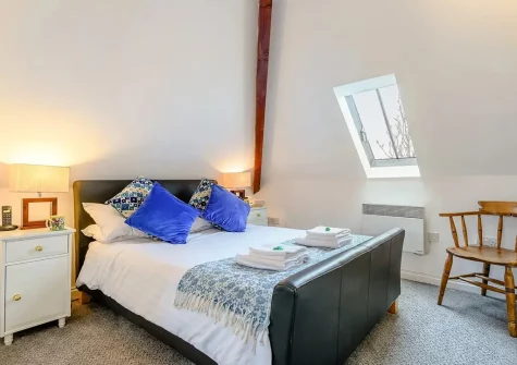 Bedroom #1 at Windward Cottage, Hillhead