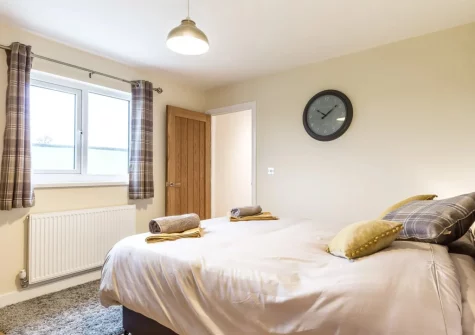 Bedroom #1 at Windwhistle Lodge, South Molton