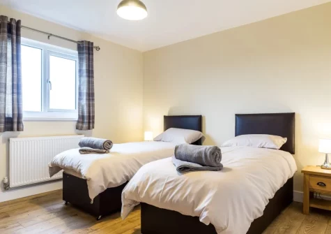 Bedroom #2 at Windwhistle Lodge, South Molton