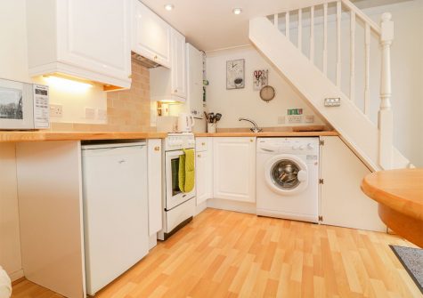 The kitchen at Wisteria Cottage, Exmouth