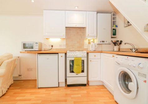 The kitchen at Wisteria Cottage, Exmouth