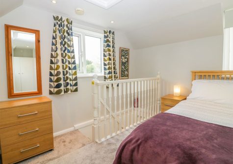 The bedroom at Wisteria Cottage, Exmouth