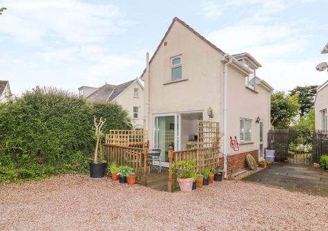 Outside Wisteria Cottage, Exmouth