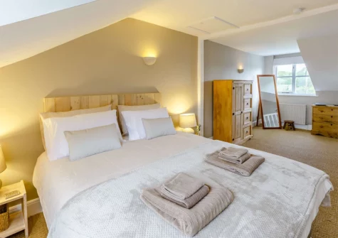Bedroom #1 at Wisteria Cottage, Topsham