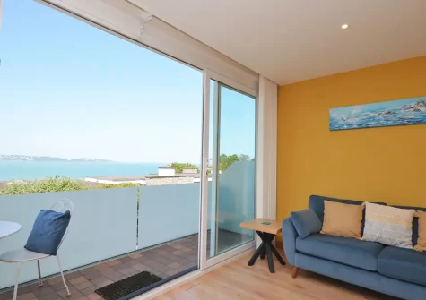 The living area at Wiston Cap, Brixham