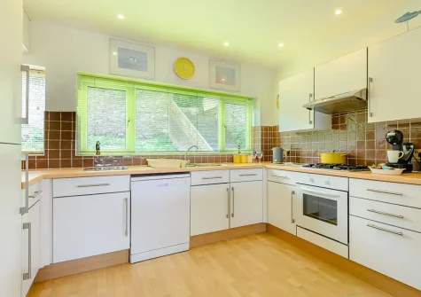 The kitchen at Wiston Cap, Brixham