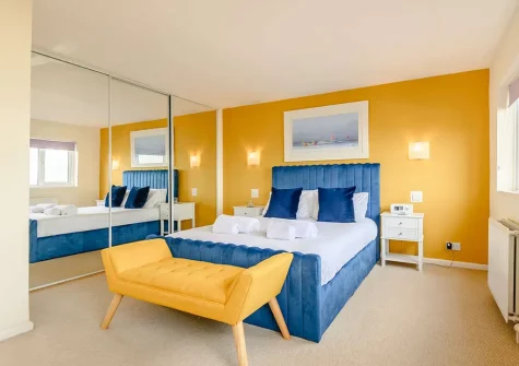 Bedroom #1 at Wiston Cap, Brixham