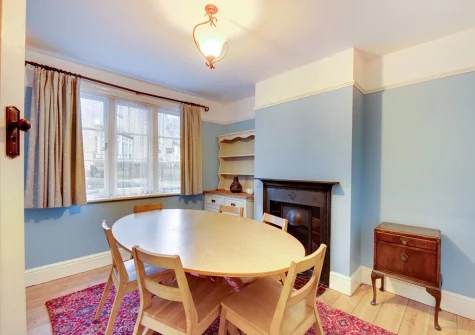 The dining room at Withycombe, Beer