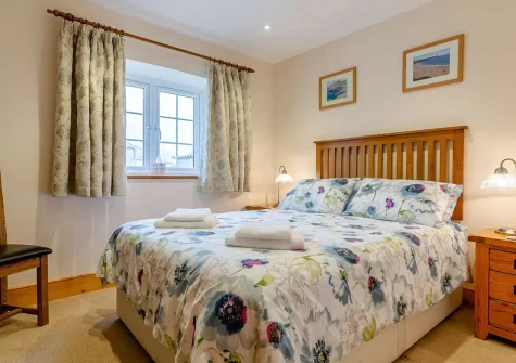 Bedroom #1 at Withymore Cottage, Malborough