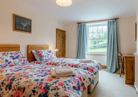 Bedroom #3 at Withymore Cottage, Malborough