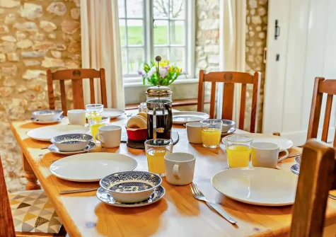 The dining room at Wonover, Musburry