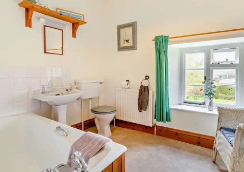 The bathroom at Wonover, Musburry