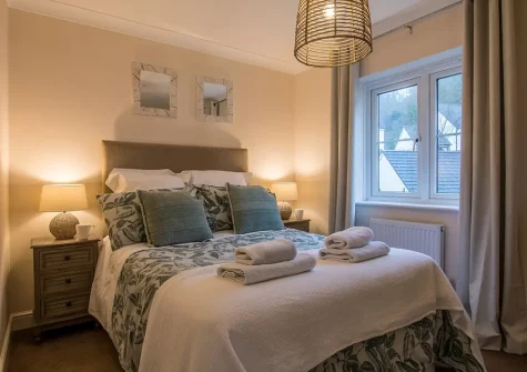 Bedroom #1 at Woodland Cottage, Bampton