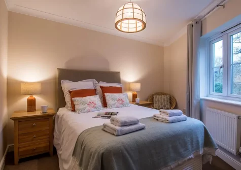 Bedroom #2 at Woodland Cottage, Bampton