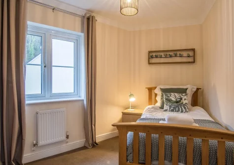 Bedroom #3 at Woodland Cottage, Bampton