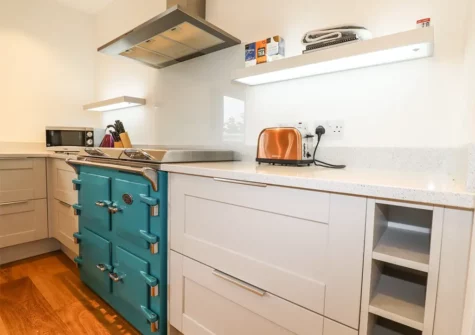 The kitchen at Woodlands Close, Treator