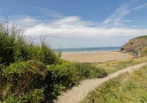 Woodlands Close, Treator is the edge of the Trevose Head Heritage Coast which is home to some of the UK's most breathtaking beaches