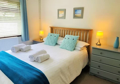 Bedroom #1 at Woodlands Cottage, Two Waters Foot