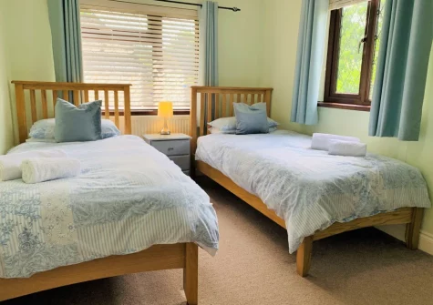 Bedroom #2 at Woodlands Cottage, Two Waters Foot