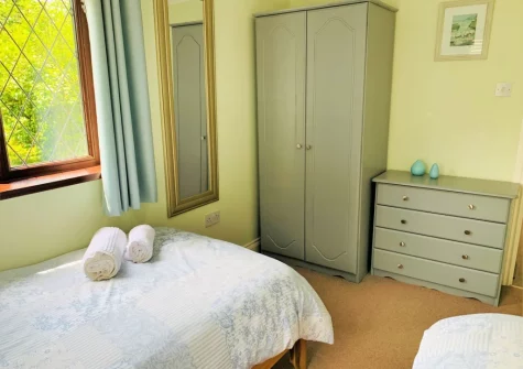 Bedroom #2 at Woodlands Cottage, Two Waters Foot