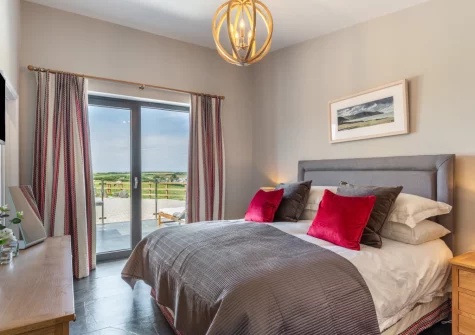 Bedroom #1 at Woodside Barn, Hartland