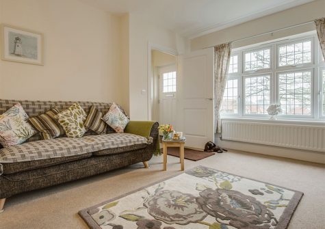 The living area at Woodside, Bideford