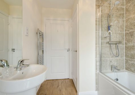 The bathroom at Woodside, Bideford