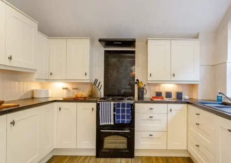 The kitchen at Woodside, Westward Ho!