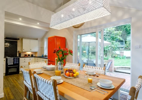 The dining area at Woodside, Westward Ho!