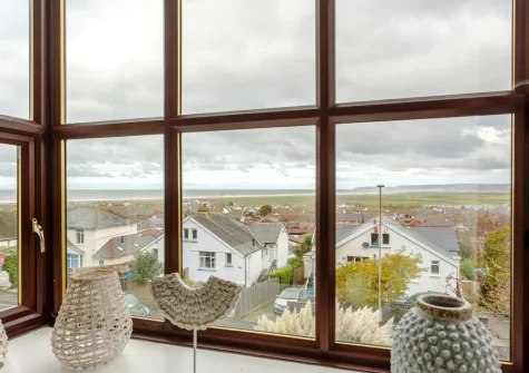 The view from the fist floor at Woodside, Westward Ho!