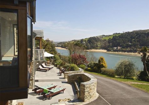 Outside Woodwell, Salcombe